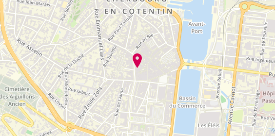 Plan de Pharmacie des Provinces, Cherbourg Avenue Normandie, 50130 Cherbourg-en-Cotentin