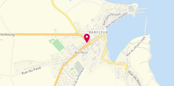 Plan de Pharmacie de Barfleur, 49 Rue Saint-Thomas Becket, 50760 Barfleur