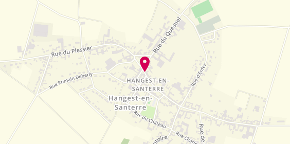 Plan de Pharmacie Bertoux Forestier, 2 Place de la Mairie, 80134 Hangest-en-Santerre