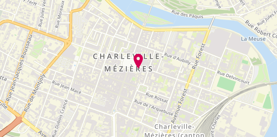 Plan de Pharmacie Ducale, 43 Place Ducale, 08000 Charleville-Mézières