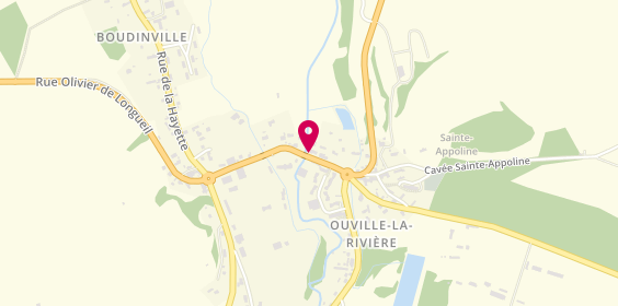 Plan de Pharmacie d'Ouville, 118 Route de Dieppe, 76860 Ouville-la-Rivière