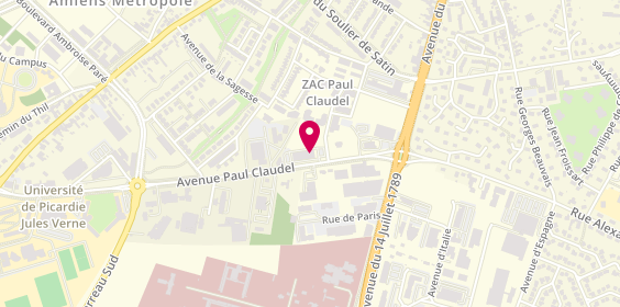 Plan de Pharmacie du Pôle Santé, 4 Avenue Paul Claudel, 80000 Amiens