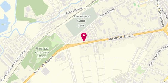 Plan de Mediprix, 658 Route de Rouen, 80000 Amiens