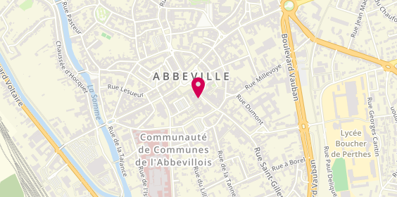 Plan de Pharmacie Centrale, 24 Rue du Maréchal Foch, 80100 Abbeville