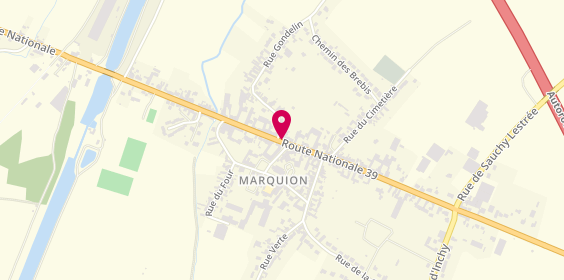 Plan de Pharmacie de Marquion, 67 Route Nationale, 62860 Marquion