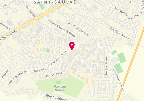 Plan de SNC Coulon-Delplace, 2 Rue des Frères Lumière, 59880 Saint-Saulve