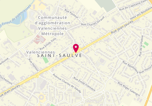 Plan de Pharmacie Dreszer, 195 Bis Rue Jean Jaurès, 59880 Saint-Saulve