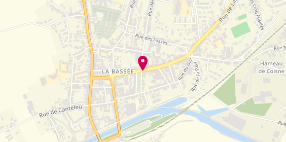 Plan de Pharmacie des Augustins, 40 Rue du Général Leclerc, 59480 La Bassée