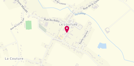 Plan de Pharmacie Burette, 95 Rue du Colonel Bento Rôma, 62136 La Couture