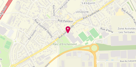 Plan de Giropharm, 35 Rue Jean Jaurès, 59810 Lesquin