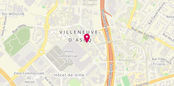 Plan de Pharmacie Mba, 35 Chaussee de l'Hotel de Ville, 59650 Villeneuve-d'Ascq