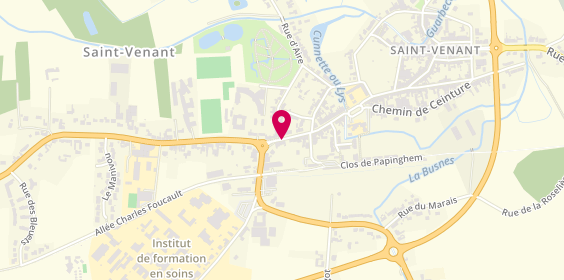 Plan de Pharmacie de la Lys, 11 Rue du Faubourg, 62350 Saint-Venant