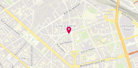 Plan de Pharmacie de la Porte de Paris, 206 Rue Pierre Mauroy, 59000 Lille