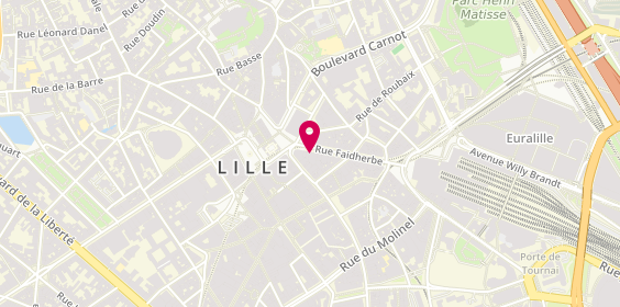 Plan de Grande Pharmacie de France, 12 Rue Faidherbe, 59800 Lille