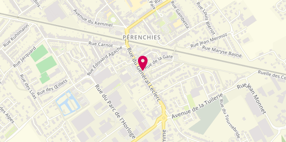 Plan de Pharmacie Saint Léger, 39 Bis Rue du Général Leclerc, 59840 Pérenchies