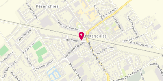Plan de Pharmacie Lesaffre, 2 Rue Carnot, 59840 Pérenchies