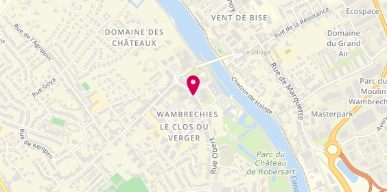 Plan de Pharmacie Roye, 4 Place du Général de Gaulle, 59118 Wambrechies