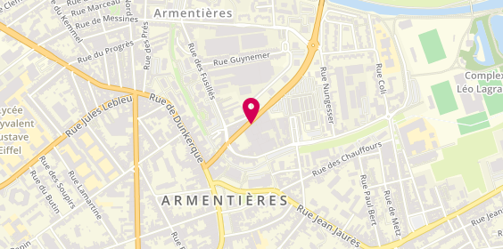 Plan de Pharmacie du Centre, Centre Commercial Carrefo
26 Rue Aristide Briand, 59280 Armentières
