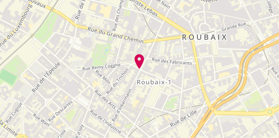 Plan de Totum, 25 Place du Trichon, 59100 Roubaix