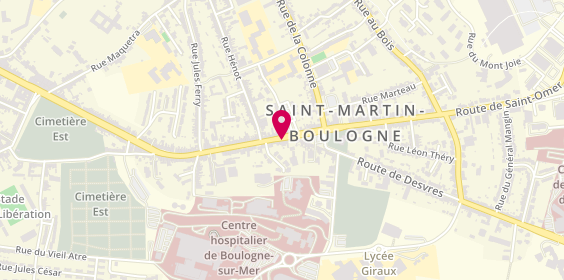 Plan de Grande Pharmacie de Paris, 190 Route de Saint Omer, 62280 Saint Martin Les Boulogne