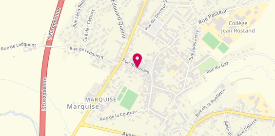 Plan de SCI Royer, 1 Rue Nationale, 62250 Marquise