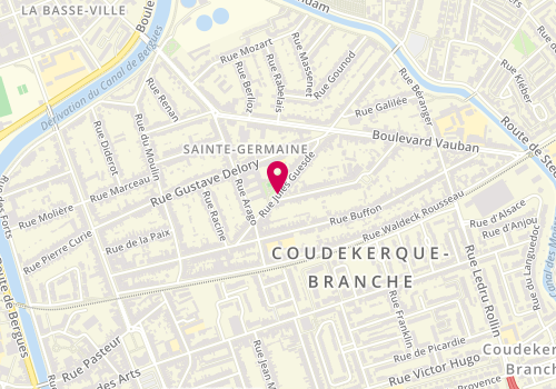 Plan de Well & Well, 142 Rue Jules Guesde, 59210 Coudekerque-Branche