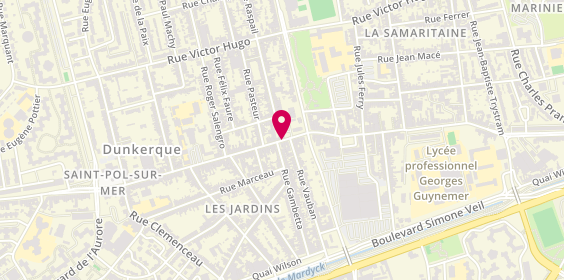 Plan de Pharmacie Jean Bart, 154 Rue de la Republique, 59430 Saint Pol Sur Mer