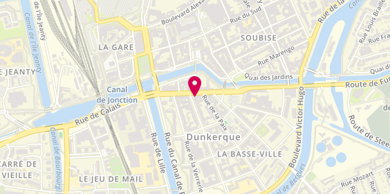 Plan de Pharmacie de Paris, 15 Rue de Paris, 59140 Dunkerque